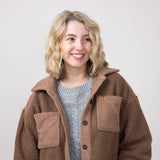 Simply Southern Soft Shacket for Women in Brown 