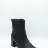 Soda Chukar Tapered Heel Booties for Women in Black