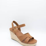 Soda Front Rope Wedges for Women in Brown