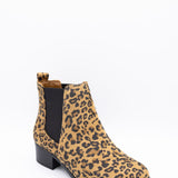 Soda Teapot Booties for Women in Leopard