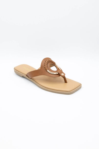 Soda Sedric Sandals for Women in Tan