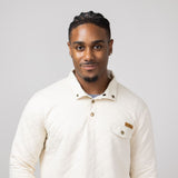 Simply Southern Quilted Pullover for Men in Beige