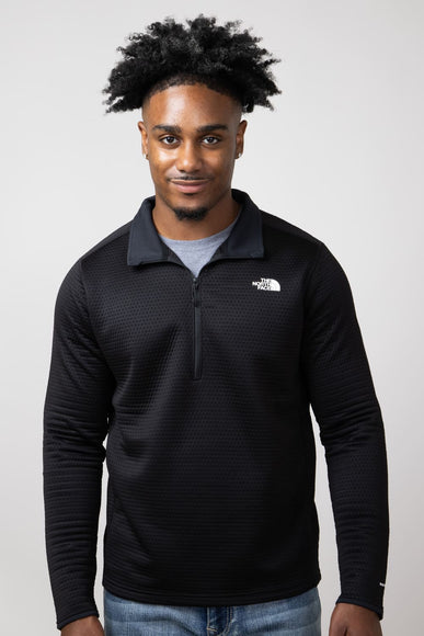 The North Face DotKnit Thermal 1/4/ Zip for Men in Black