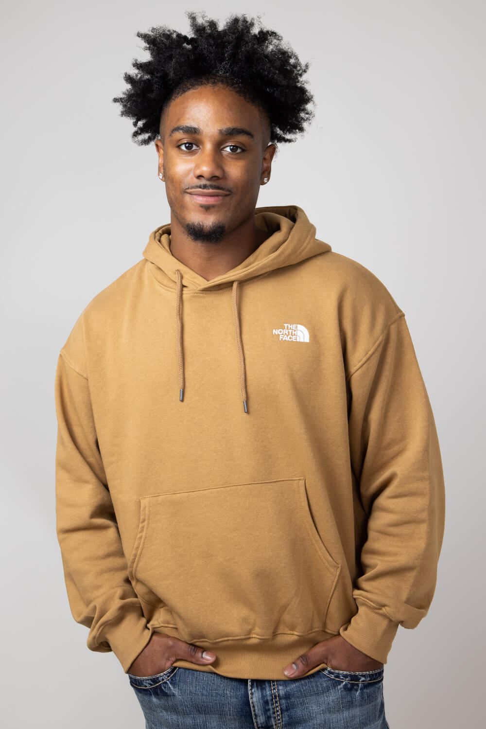 The North Face Men s Evolution Vintage Hoodie Utility Brown XL