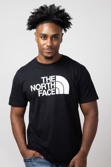 The North Face Half Dome T-Shirt for Men in Black/White