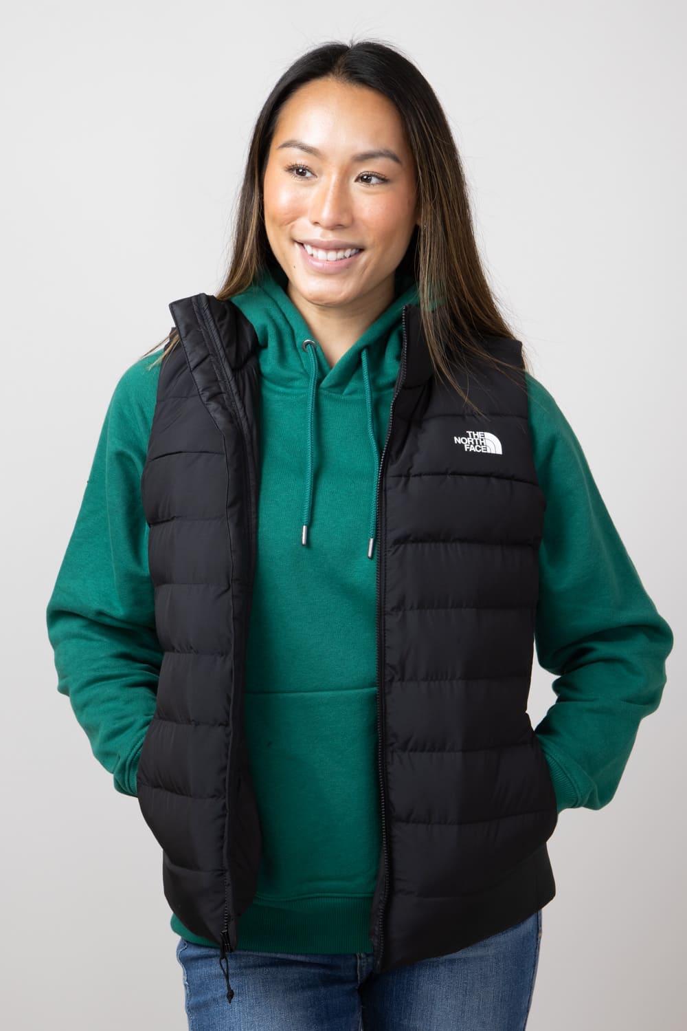 North face womens vests best sale