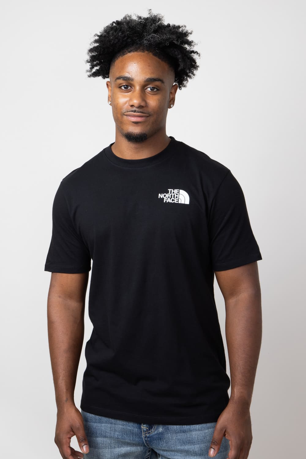 The North Face Box Logo T-Shirt for Men in Black | NF0A812H-KY4 – Glik's