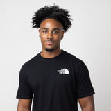 The North Face Box Logo T-Shirt for Men in Black