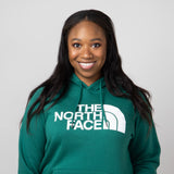 The North Face Half Dome Hoodie for Women in Evergreen