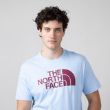 The North Face Half Dome T-Shirt for Men in Cornflower Blue