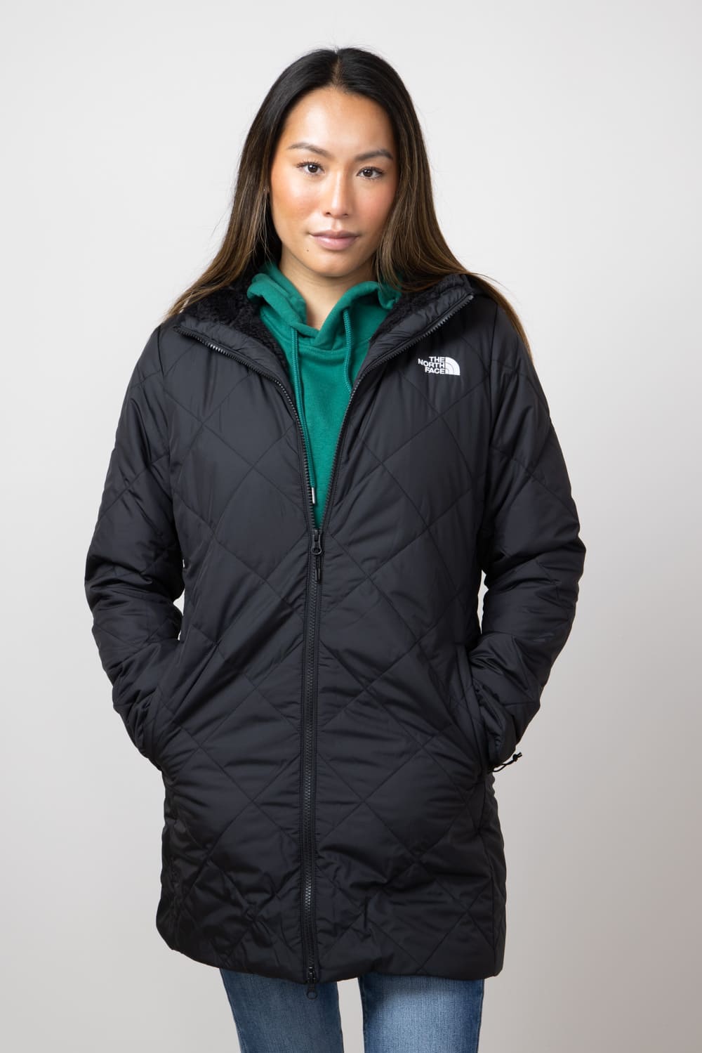 The North Face Shady Glade Parka for Women in Black