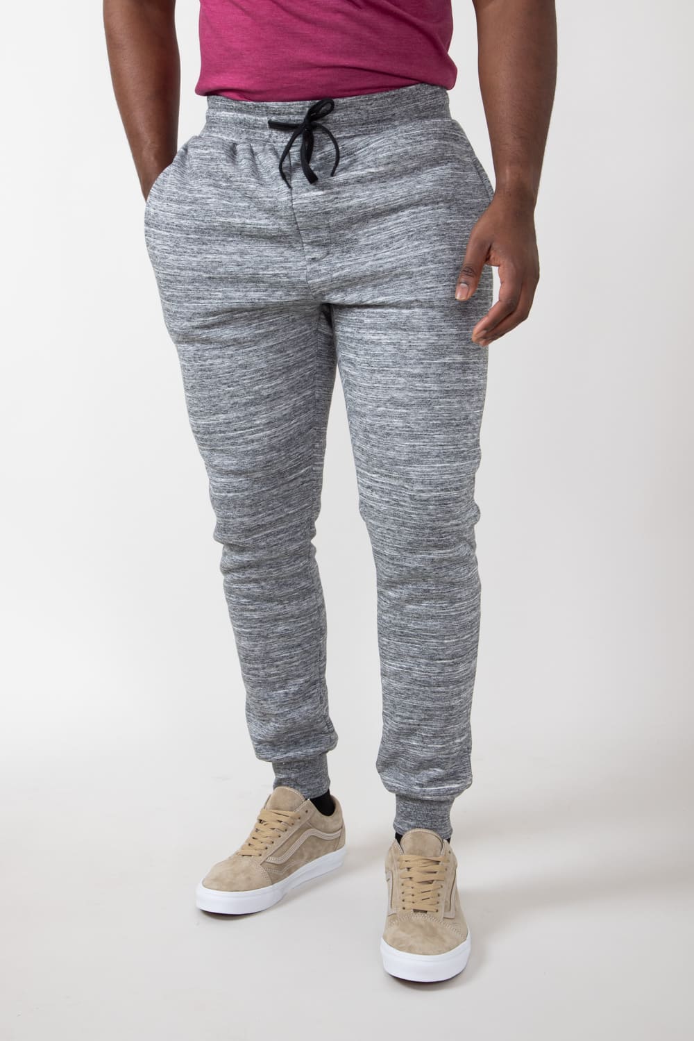 Sherpa lined sweatpants for men sale