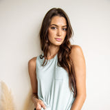 Thread & Supply Naomi Tank Top for Women in Teal