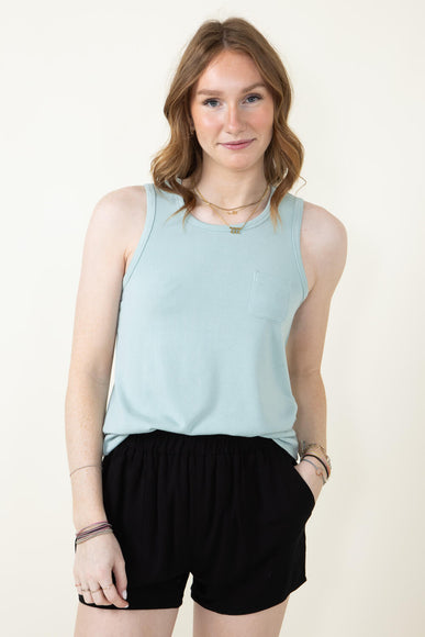 Thread & Supply Naomi Tank Top for Women in Blue