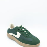 Top Moda Gum Sneakers for Women in Green