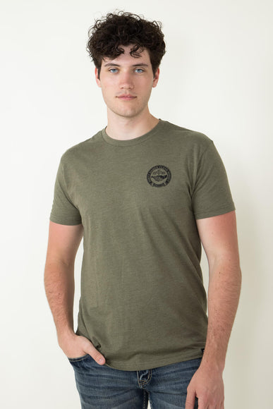 Troll Co Haggler T-Shirt for Men in Military Green