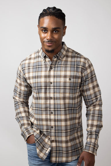 Weatherproof Vintage Brushed Flannel for Men in Mojave Desert