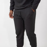 1897 Active Diamond Stretch Joggers for Men in Charcoal