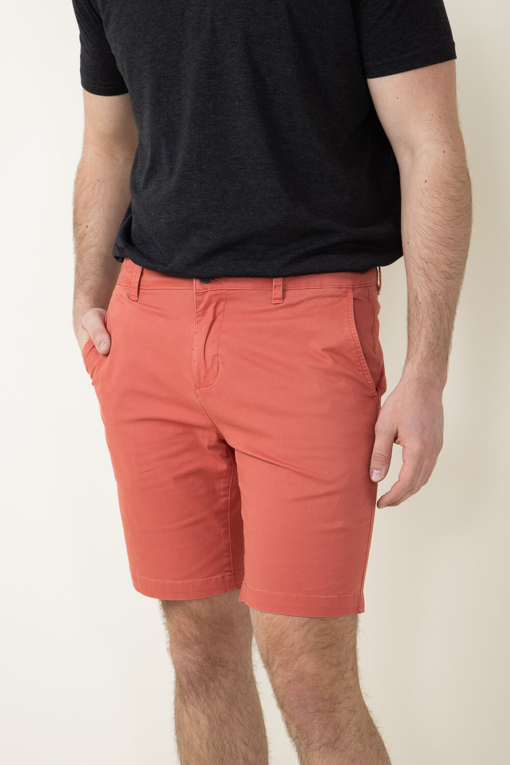 Twill Shorts - Red