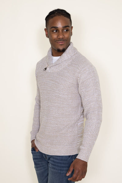 1897 Original Toggle Neck Shawl Sweater for Men in Oatmeal | 964GL-OAT ...