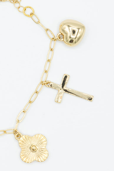 7 Charm bracelet in Gold