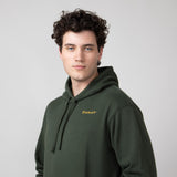 Ariat Barbwire Skull Logo Hoodie for Men in Dark Green