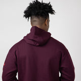 Ariat Rebar Graphic Hoodie for Men in Malbec | 10046663-MALBEC