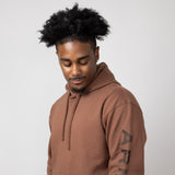 Ariat Rebar Graphic Hoodie for Men in Aztec Brown