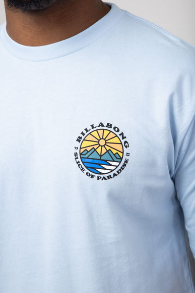 Billabong Slice Of Paradise T-Shirt for Men in Coastal Blue