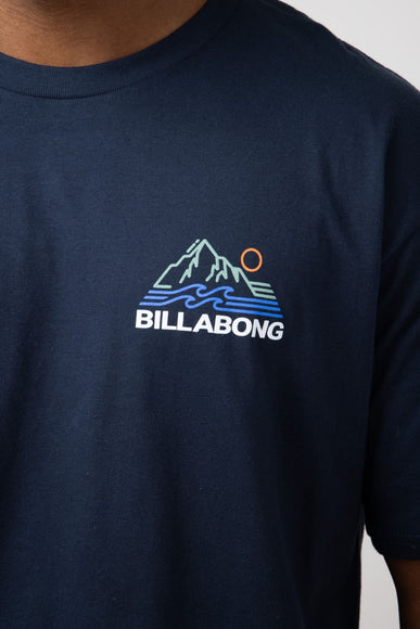 Billabong Wilderness T-Shirt for Men in Navy