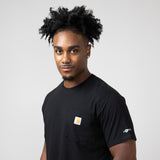 Carhartt Force Relaxed Fit Midweight Pocket T-Shirt for Men in Black