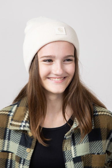 Carhartt Kids Tonal Patch Beanie in Malt