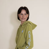 Carhartt Sweatshirts: Women's 102791 GB9 Green Olive Heather