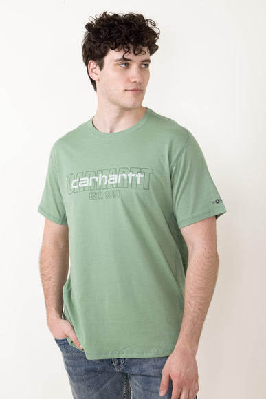 Carhartt Force Graphic T-Shirt for Men in Green