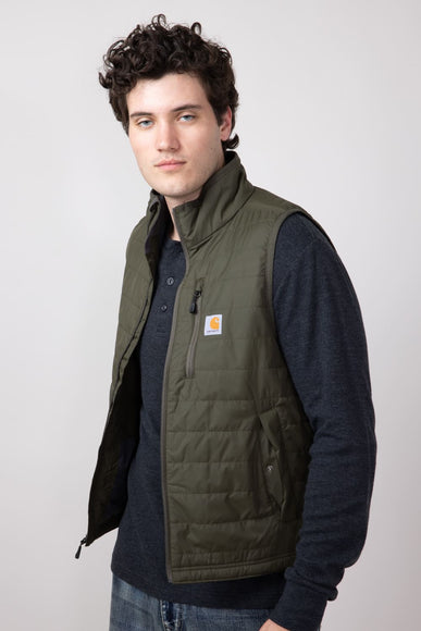 Carhartt Light Weight Insulated Vest for Men in Moss 