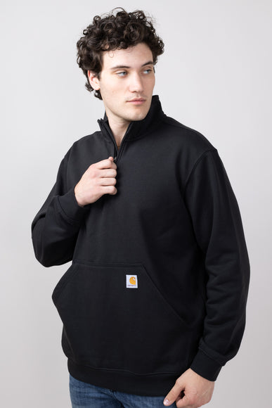 Carhartt Midweight Quarter Zip for Men in Black