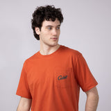 Carhartt Relaxed Fit Lightweight Camp Graphic T-Shirt for Men in Red