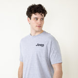 Jeep USA T-Shirt in Heather Grey