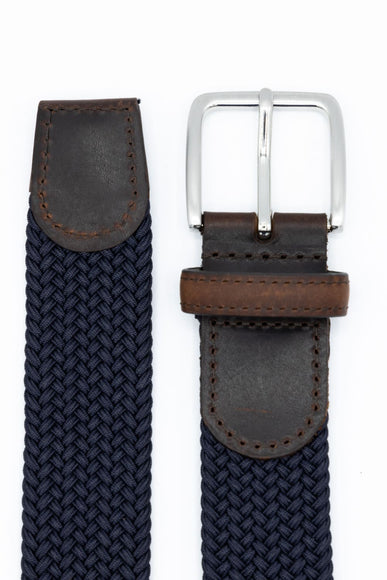 Stretch Elastic Belt for Men in Navy