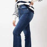 Judy Blue High Rise Frayed Hem Bootcut Jeans for Women