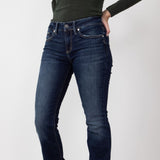 Silver Jeans Mid Rise Suki Slim Bootcut Jeans for Women