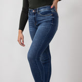 Judy Blue Mid Rise Clean Skinny Jeans for Women