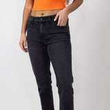 KanCan High Rise Slim Boyfriend Jeans in Grey for Women