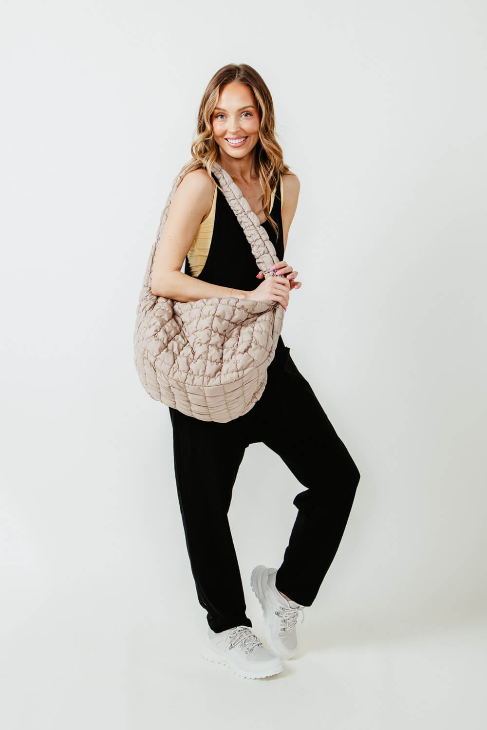 Quilted store Puffer Tote