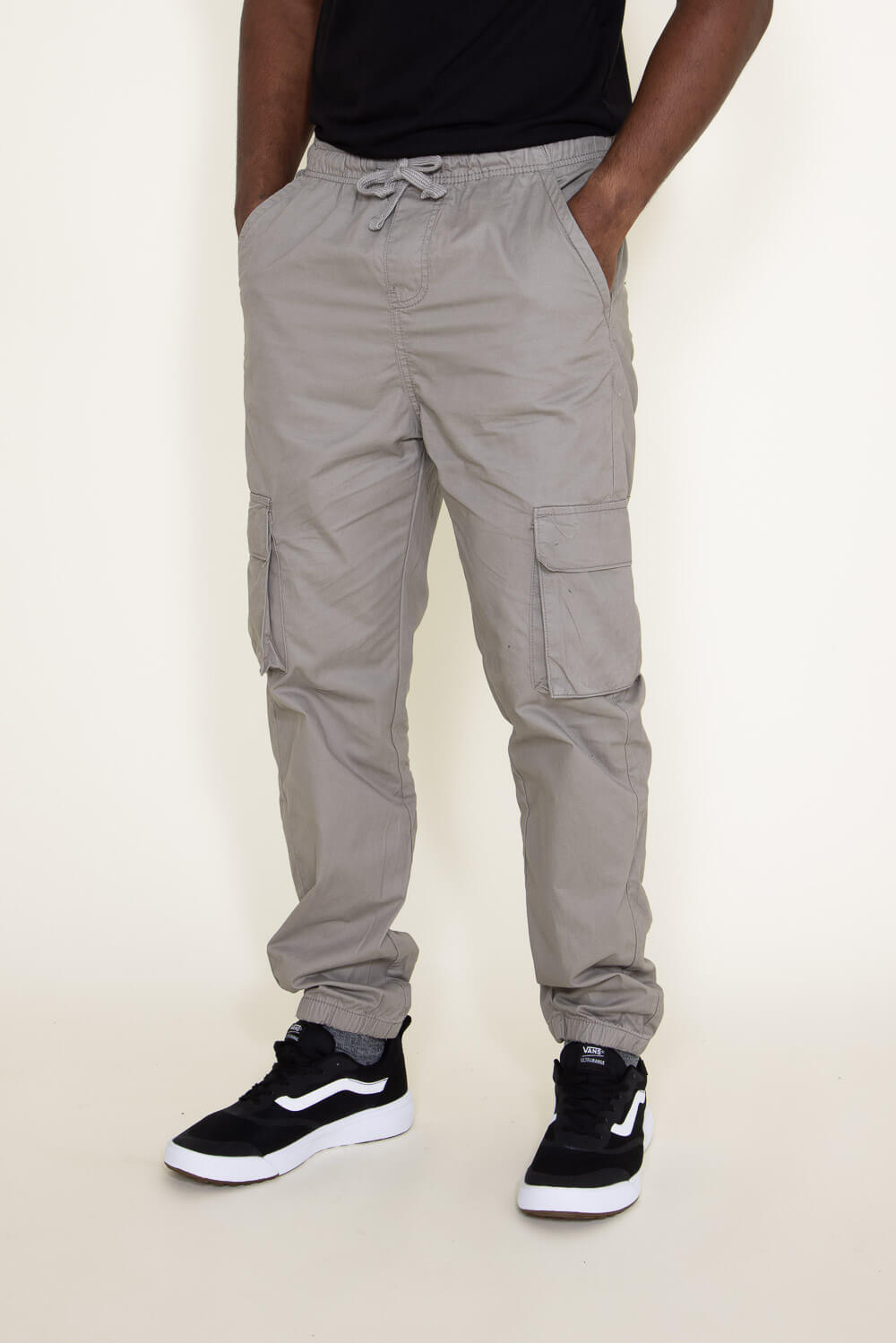 Shop Stylish Relaxed Grey Cargo Pants Mens Online