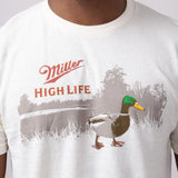 Miller Wildlife Duck T-Shirt for Men in Cream