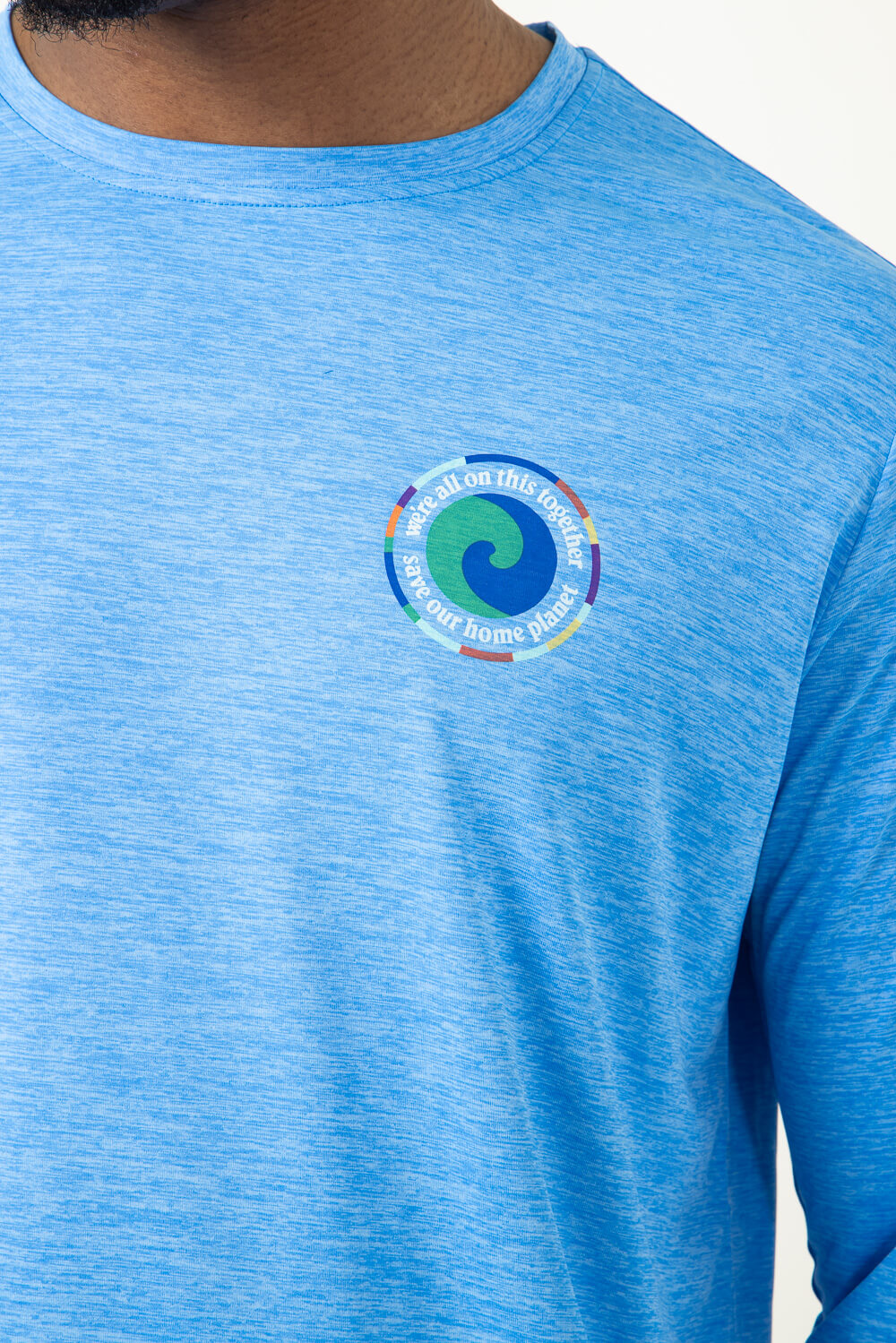 Patagonia Men's Long-Sleeve Capilene Cool Daily Graphic T-Shirt in Blu –  Glik's