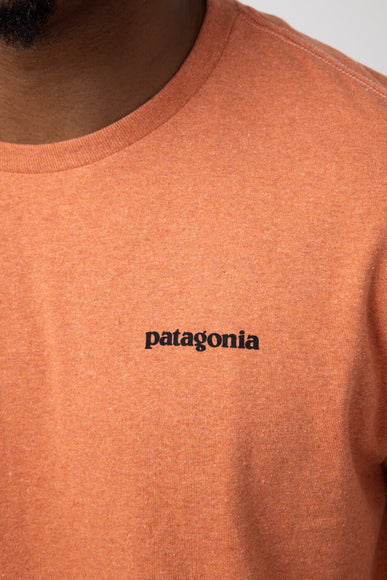 Patagonia Men’s P-6 Responsibili-Tee T-Shirt in Redtail Rust