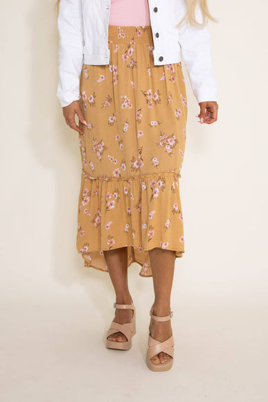 Pink midi skirt clearance 80