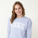 Pookie Graphic Sweatshirt for Women in Light Blue | OT2402L2756-LIGHTBLUE